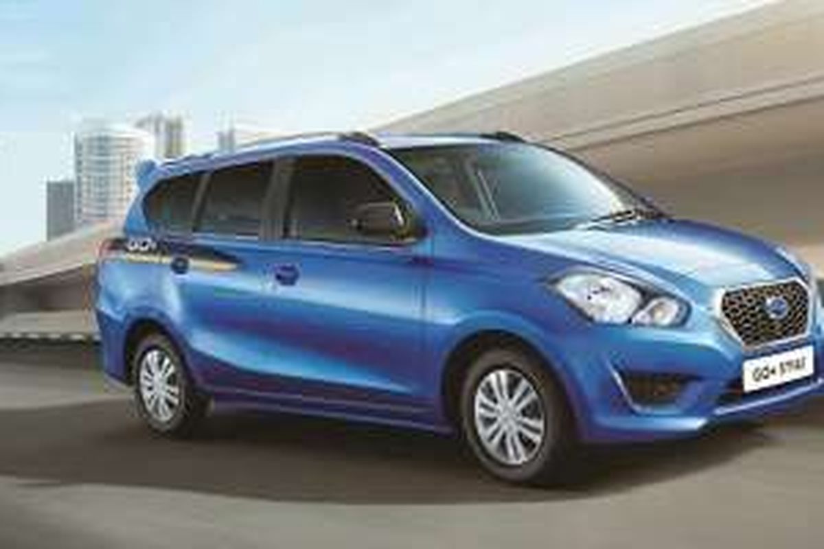 Datsun Go  di India, tipe Style yang sudah diberi aksesori layaknya crossover.