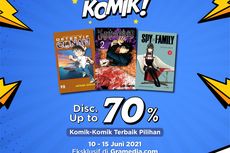 Gramedia Gelar Bazar Komik, Ada Diskon hingga 70 Persen