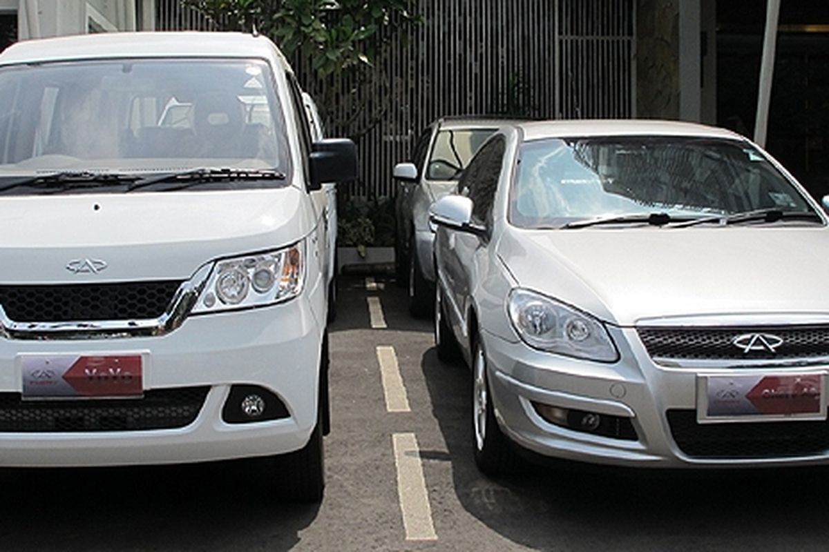MPV YoYo dan sedan A3 sudah siap di dealer Chery Mobil Indonesia, Jakarta Selatan