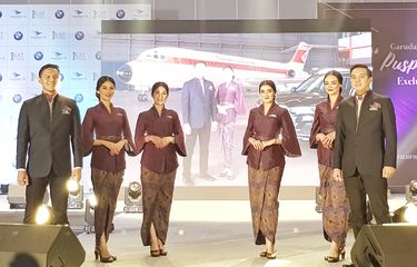 Cantiknya Pramugari Garuda Indonesia Pakai Rancangan Didiet Maulana