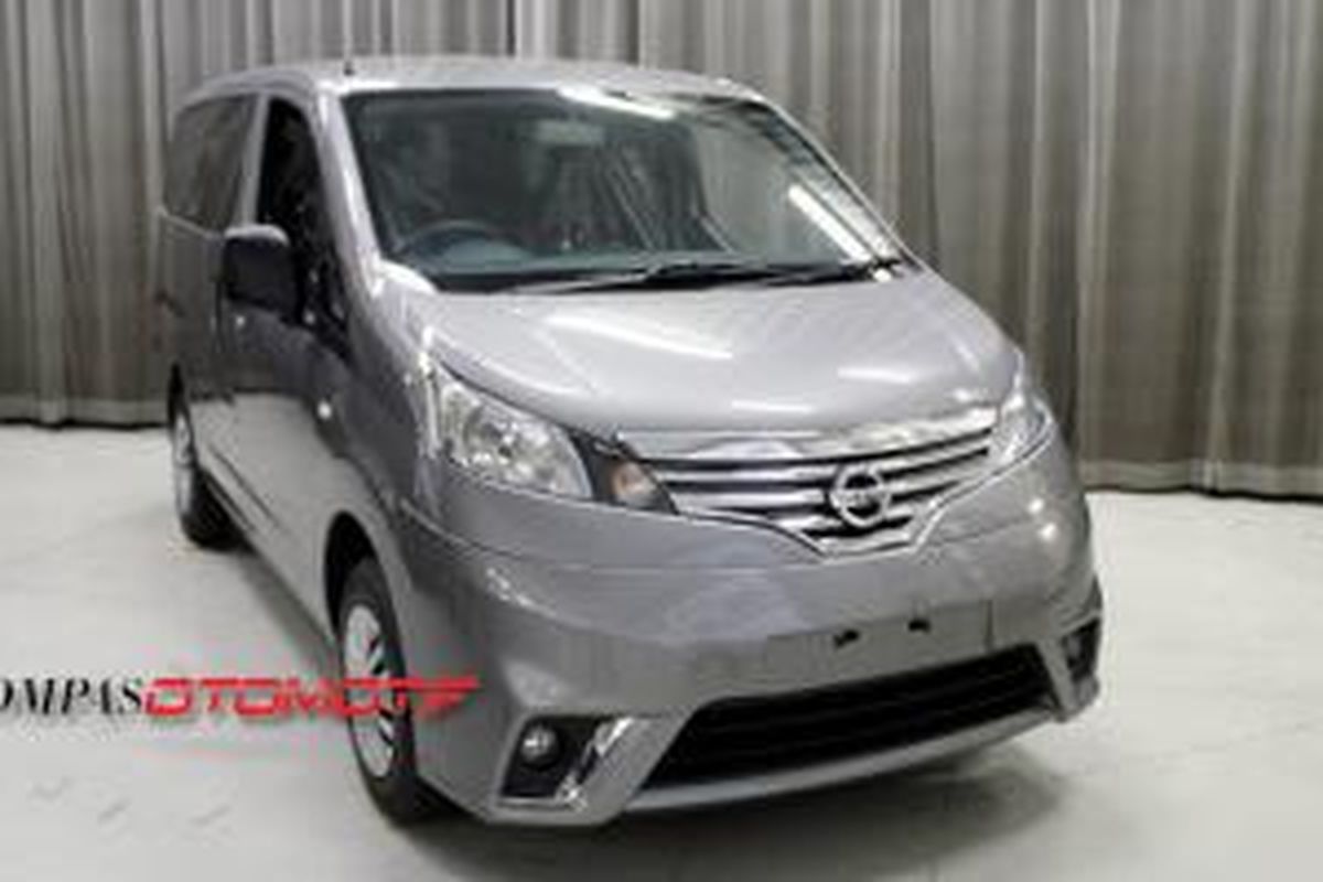 Nissan Evalia Autech yang dipajang di kantor pusat Autech Japan Inc. di Chigasaki, Kanagawa, Jepang.