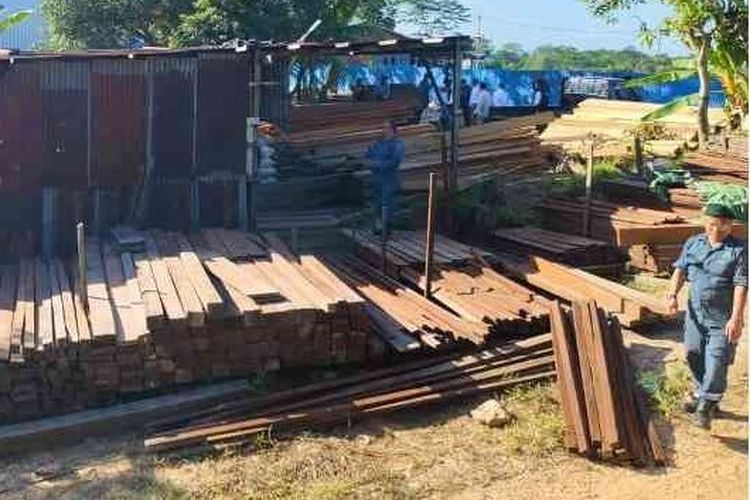 Tim Gabungan Bongkar Peredaran Kayu Ilegal di Balikpapan, Endus Modus Dokumen 