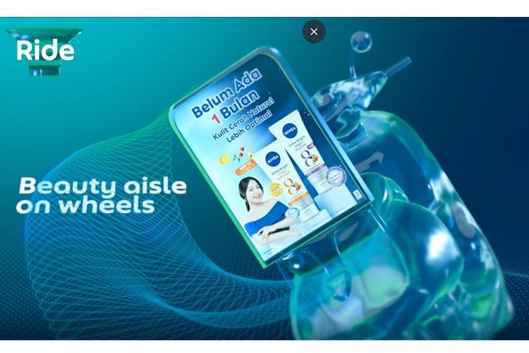 Untuk mendukung awareness, NIVEA mengaktifkan BikeBoard dan CarWrap di ratusan GrabCar dan GrabBike, menghadirkan eksposur brand yang masif dan konsisten di berbagai titik perjalanan