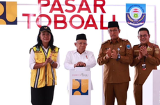 Tak Sampai Setahun, Pasar Toboali Babel Rampung Dikerjakan