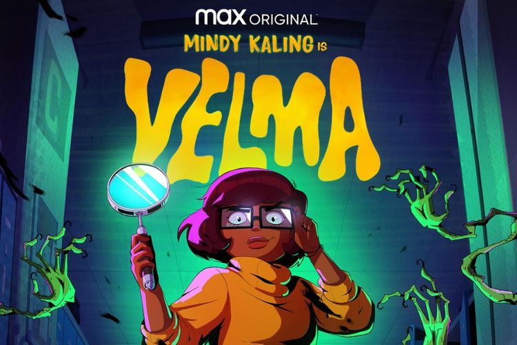 Poster serial animasi Velma (2023) yang tayang di HBO Max