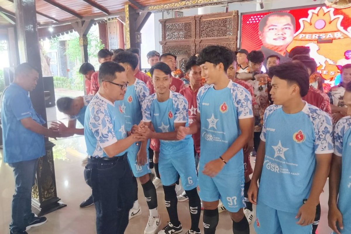 Hadapi Liga 4, Persab Brebes Launching Skuad dan Jersey Baru, Perdana Lawan Persibat Batang