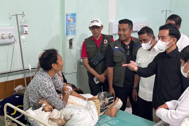 Wapres Gibran Minta Nakes Waspadai Ledakan Wabah Penyakit di Pengungsian Korban Banjir Solok