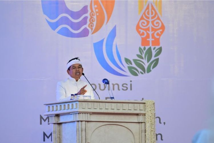 KDM di Gedung Merdeka Kota Bandung.