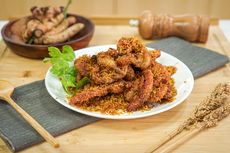 Resep Kulit Ayam Crispy Serundeng Kelapa, Bisa untuk Stok Camilan