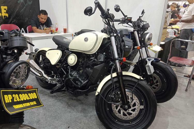 Motor kustom siap pakai dijual mulai Rp 25 jutaan