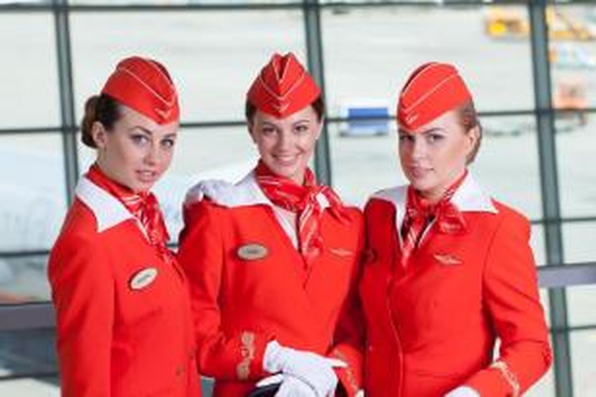 Seragam Pramugari Aeroflot