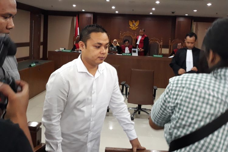 Konsultan Eka Kamaluddin menjadi terdakwa di Pengadilan Tipikor Jakarta, Kamis (20/9/2018).