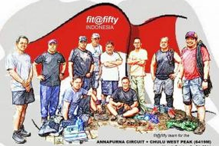 Tujuh pendaki senior Mahasiswa Pencinta Alam Universitas Indonesia (Mapala UI) bersiap mendaki puncak Chulu West di ketinggian 6,419 meter di atas permukaan laut. Perjalanan akan diawali dengan menjelajahi Annapurna Circuit atau mengelilingi Gunung Annapurna, kawasan Pegunungan Himalaya.