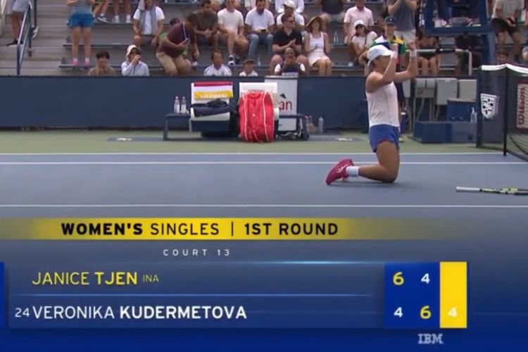 Janice Tjen Cetak Sejarah di US Open 2025, Kini Tantang Emma Raducanu