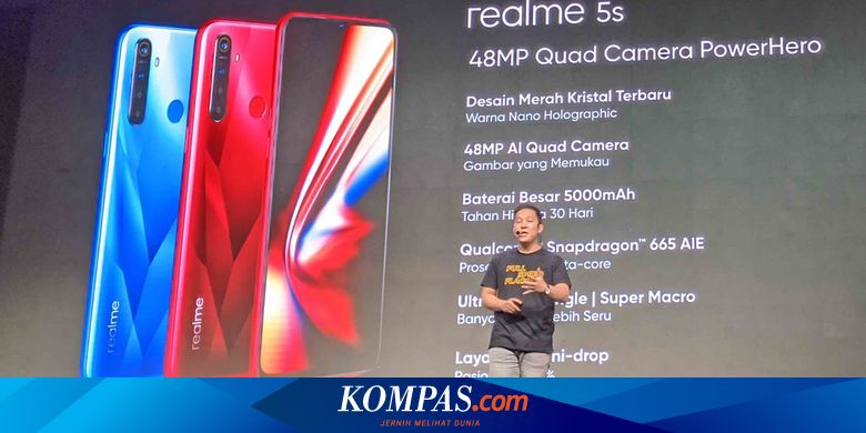 Harga Dan Spesifikasi Lengkap Realme 5s Di Indonesia