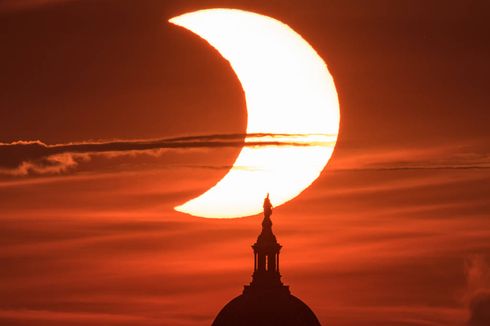 Gerhana Matahari Pertama Tahun Ini, Hanya Negara Ini yang Bisa Menyaksikan