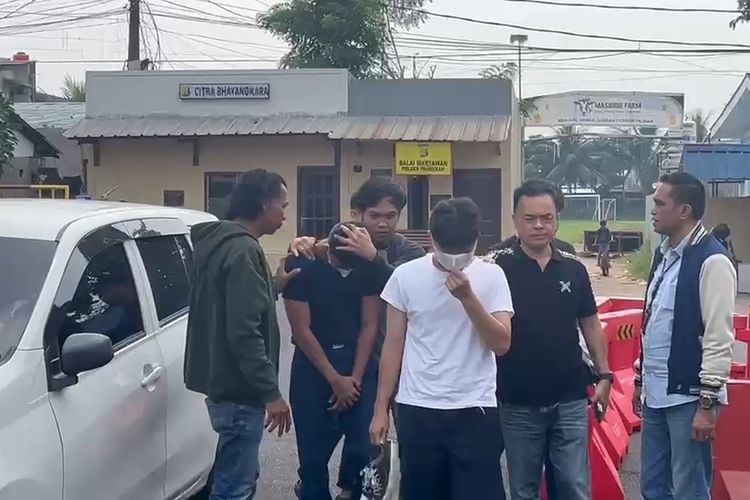 Ditangkap Saat Ujian Sekolah, Pembacok Pelajar di Gang Palmerah Jakbar Nangis