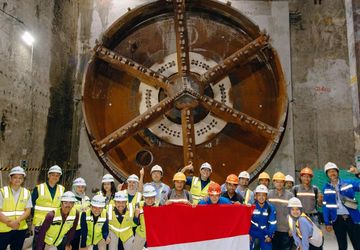 Ini Mitigasi Banjir 200 Tahunan di Stasiun Kereta Bawah Tanah Terdalam di Indonesia