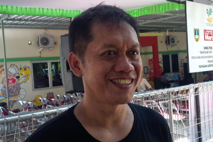 Ketua Yayasan Lentera Solo Yunus Prasetyo ditemui di Solo, Jawa Tengah, Kamis (14/2/2019).