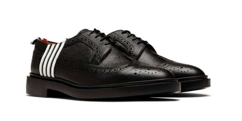 Thom Browne 4-Bar Applique Brogue