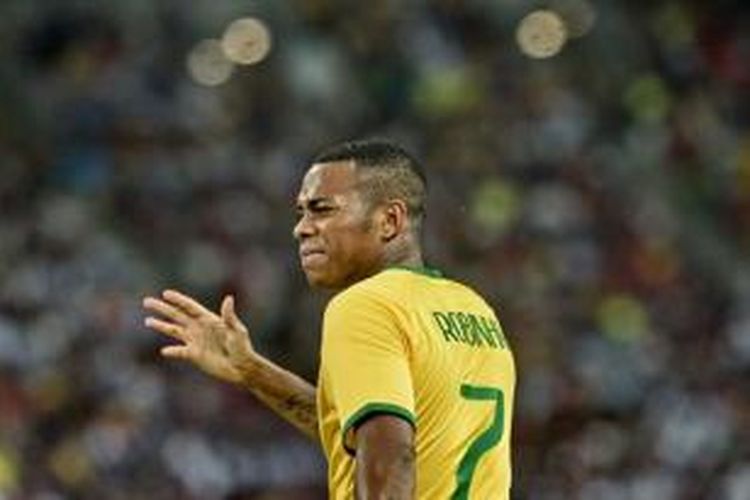 Striker tim nasional Brasil, Robinho.