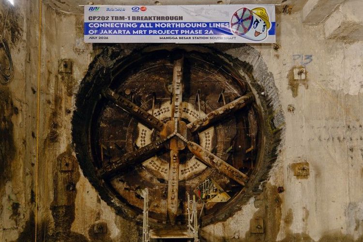 Bundaran HI-Kota Kini Terhubung Terowongan Bawah Tanah MRT Jakarta