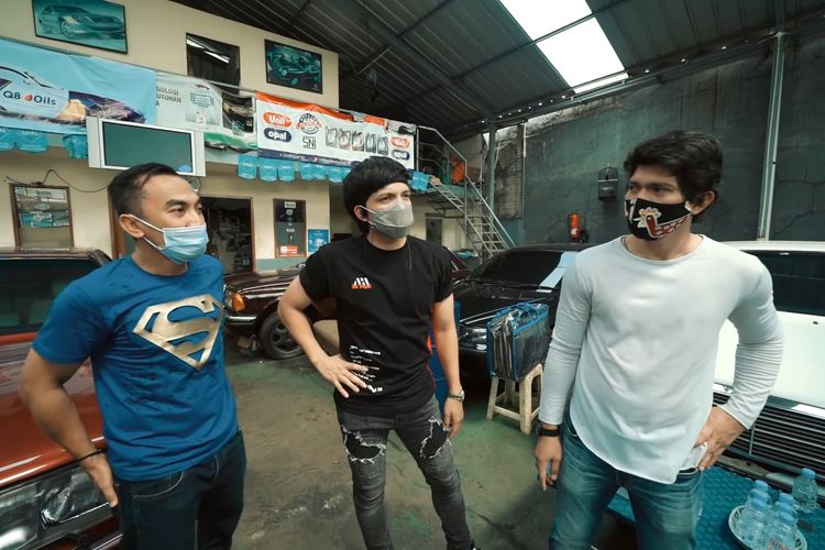 Rico Ceper, Iko Uwais dan Atta Halilintar (tangkapan layar YouTube Atta Halilintar)