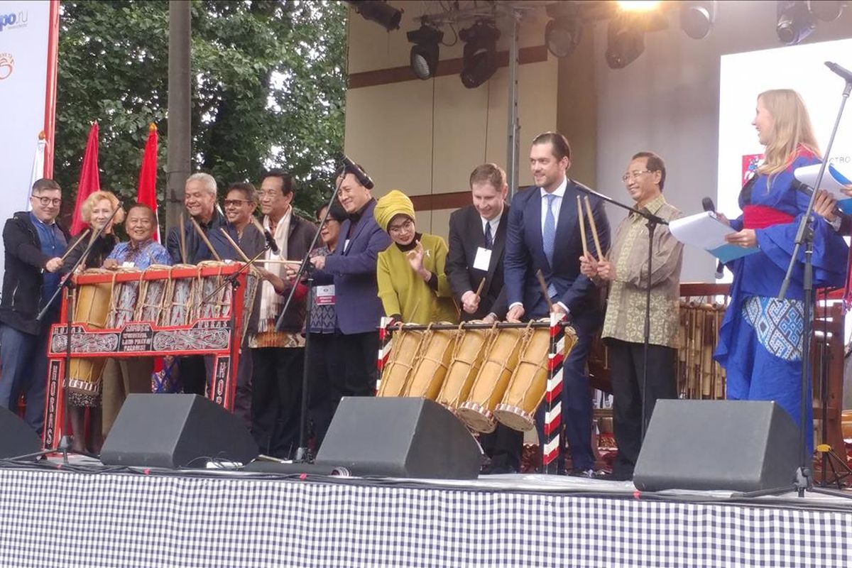 Pembukaan festival Indonesia