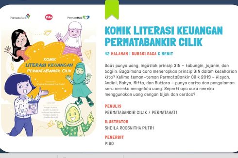 Ajak Anak Gemar Menabung Lewat Komik Literasi Keuangan Bankir Cilik Ini