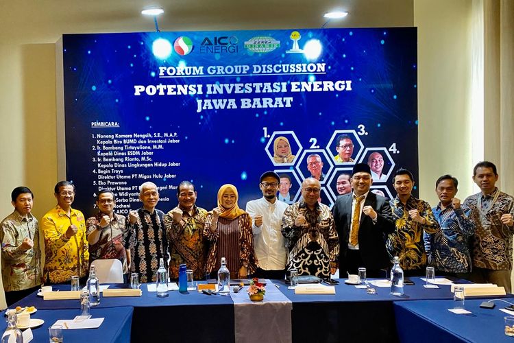 Pelaksanaan FGD Potensi Investasi Energi Jawa Barat di Bandung, belum lama ini.  