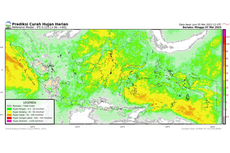 Cerah atau Hujan? Ini Prediksi Curah Hujan di Indonesia