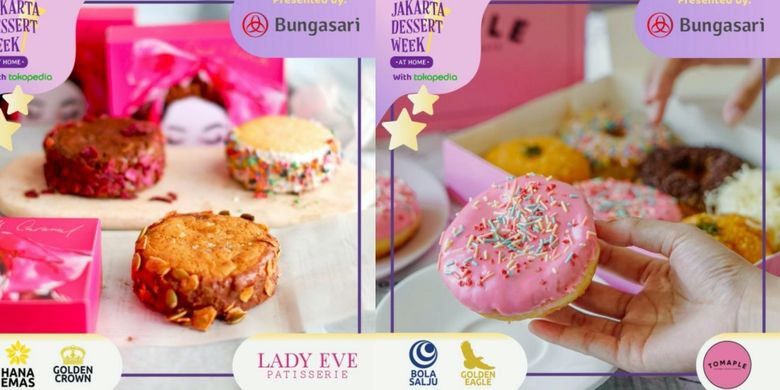 Jakarta Dessert Week 2020 diadakan secara online.