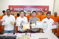 13 Pengedar Narkoba Jaringan Internasional Ditangkap di Riau