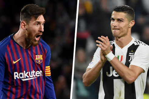 Persaingan Messi dan Ronaldo dalam Catatkan Rekor Liga Champions