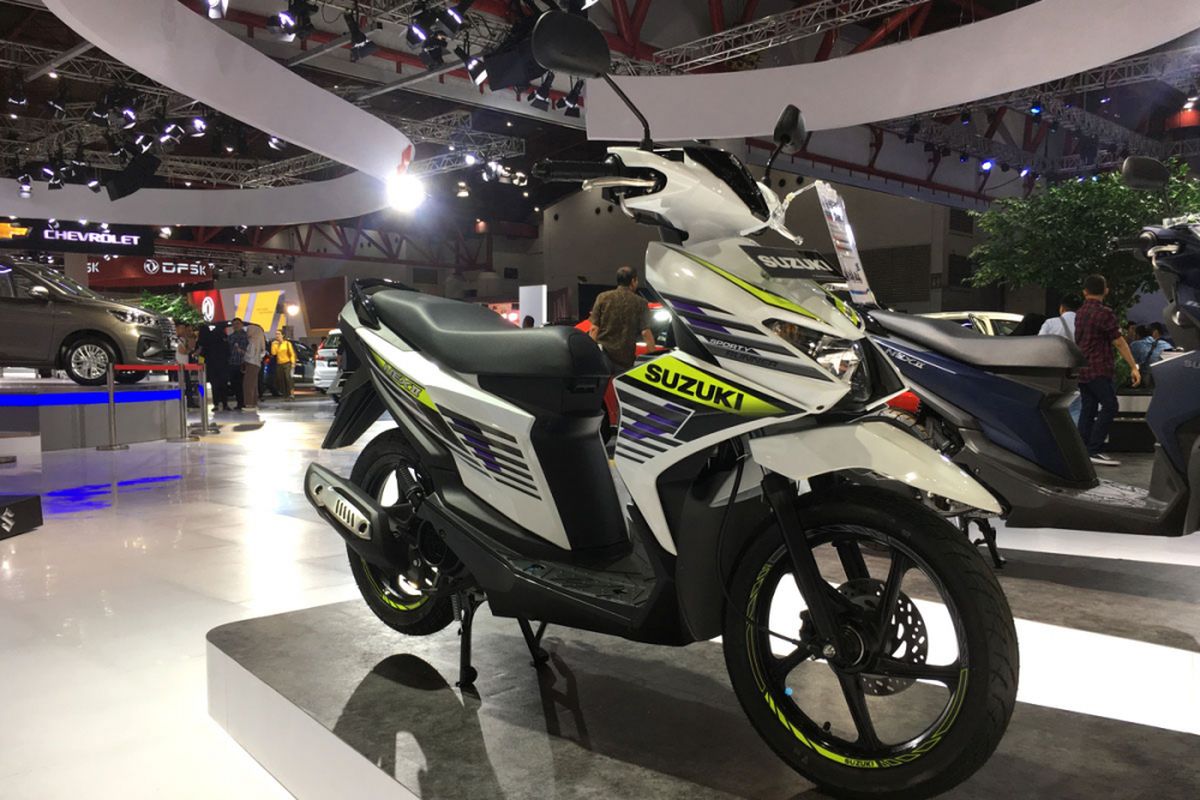 Suzuki Nex II varian Sporty Runer di IIMS 2018.