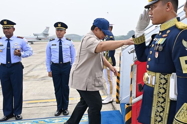 Prabowo Berangkat ke Madura untuk Resmikan Jalan hingga Hadiri Munas NU