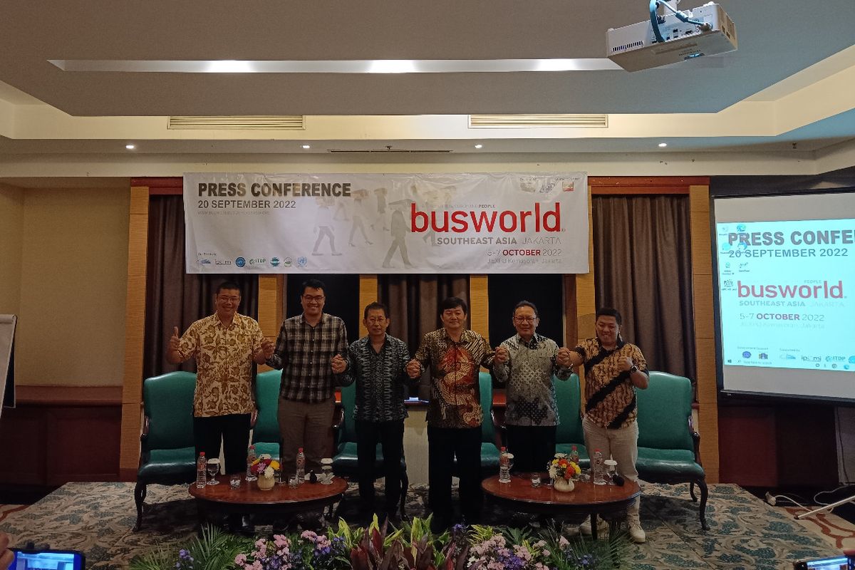 press conference Busworld SEA 2022