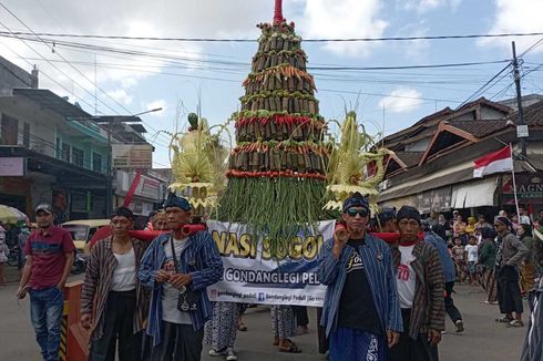 Peringati Haul Leluhur Setiap 10 Muharram, Warga Gondanglegi Malang Gelar Arak-Arakan