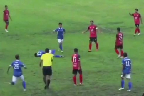 Pukul Pemain Persiku, Kapten Persibangga Disanksi Tak Boleh Merumput Satu Tahun