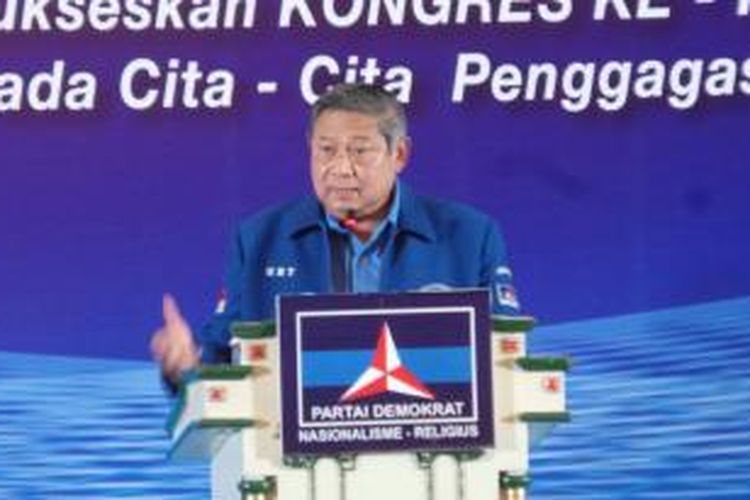 Ketua Umum Partai Demokrat Susilo Bambang Yudhoyono