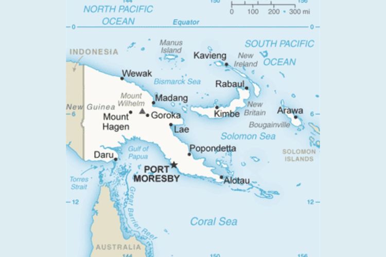 Papua Nugini adalah salah satu negara yang berbatasan langsung dengan Indonesia.