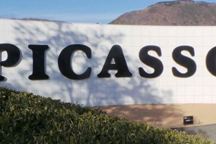 Galeri Picasso menjadi salah satu daya tarik Hakone Open Air Museum. (KOMPAS.com/KURNIA SARI AZIZA)