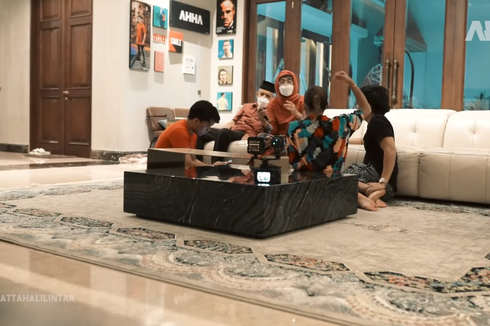 Momen Pertemuan Pertama Aurel dengan Kakek dan Nenek Atta Halilintar