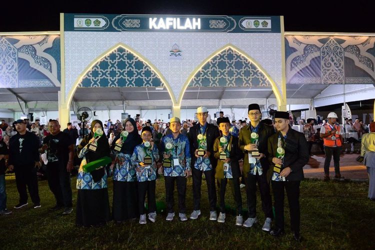 Provinsi Riau berhasil meraih peringkat 6 Musabaqah Tilawatil Quran (MTQ) Nasional di Kalimantan Timur (Kaltim), Minggu (15/09/2024).