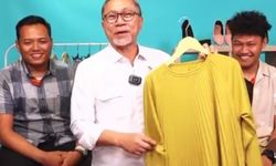 Mendag Zulkifli Hasan Jadi Host Dadakan Shopee Live Bareng Seller UMKM Ekspor