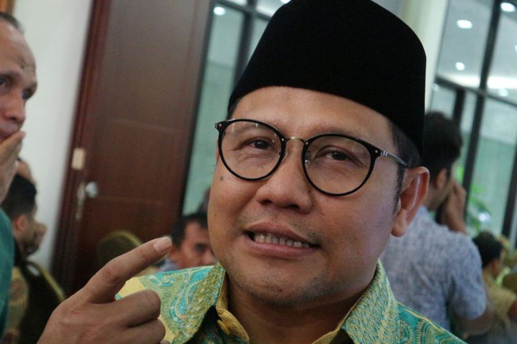Ketua Umum Partai Kebangkitan Bangsa (PKB) Muhaimin Iskandar saat ditemui di kantor PKB, Jalan Raden Saleh, Jakarta Pusat, Jumat (3/11/2017).