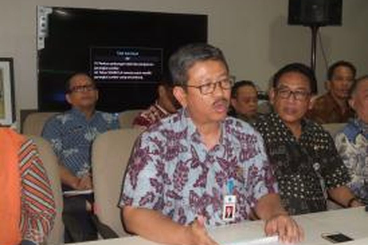 Kepala Dinas Pendidikan DKI Jakarta Arie Budhiman di Balai Kota, Kamis (23/7/2015)