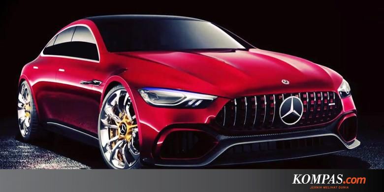 Misterius Tampang Mercedes Amg Gt Concept