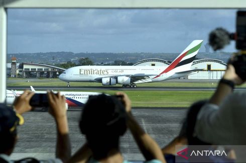 Kehadiran Airbus A380, Pesawat Terbesar Dunia, Dongkrak Kunjungan Turis Asing ke Indonesia