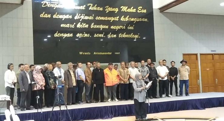 9 Poin Deklarasi ITB,  Mengawal Demokrasi dan Pemilu Jurdil